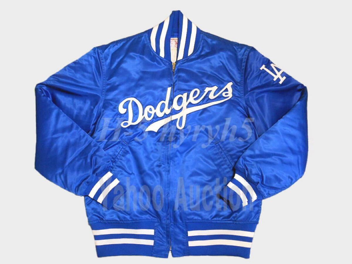 ほぼ新品 ZipUp GoodmanSonsドジャース サテン ジャケット ジャンパー