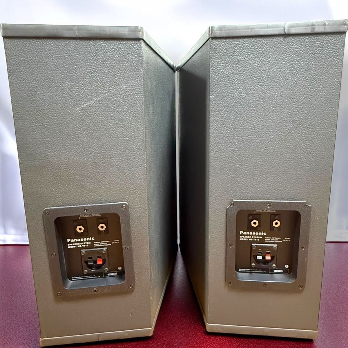良品 希少品 Panasonic RAMSA パナソニック ラムサ WS-T512 スピーカー