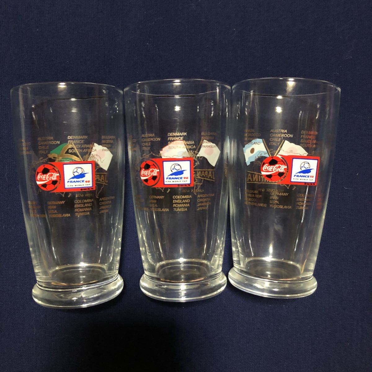 レトロ 激レア非売品 1998年 フランス ワールドカップ コカコーラ 必勝