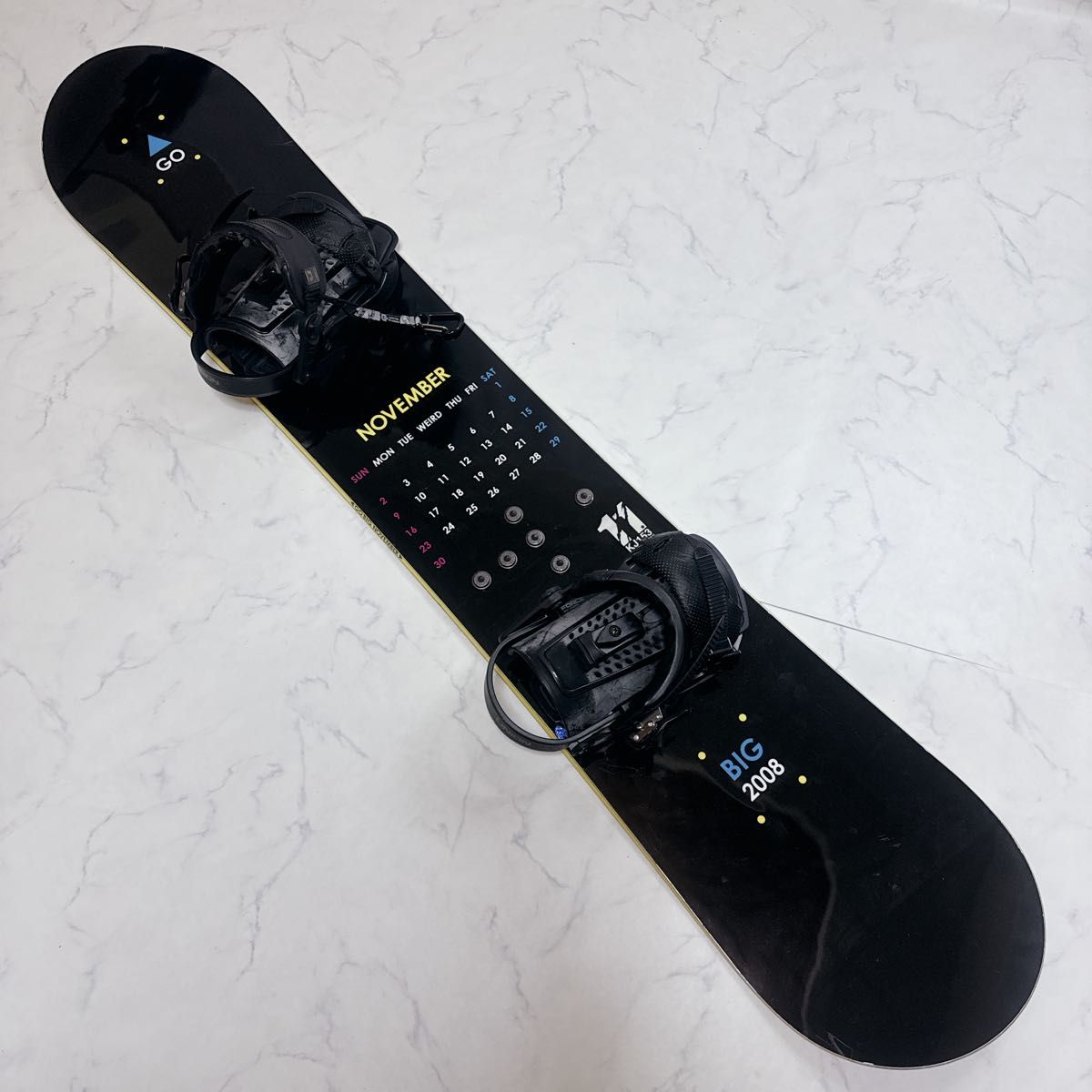 November BIG 2008 スノーボード 153cm バインディング付き BURTON