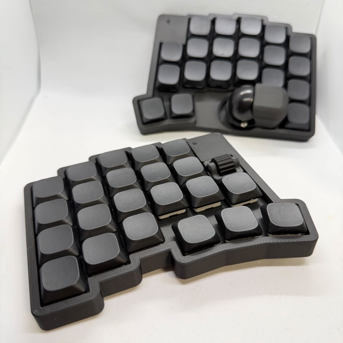 roBa-LP フルセット 無線接続 左右分割 トラックボール キーボード