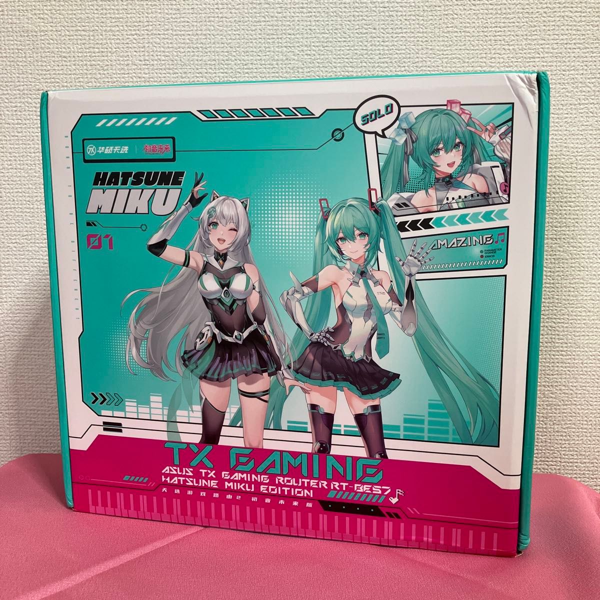 ASUS TX GAMING ROUTER RT-BE57 初音ミクエディション WiFi7 ルーター