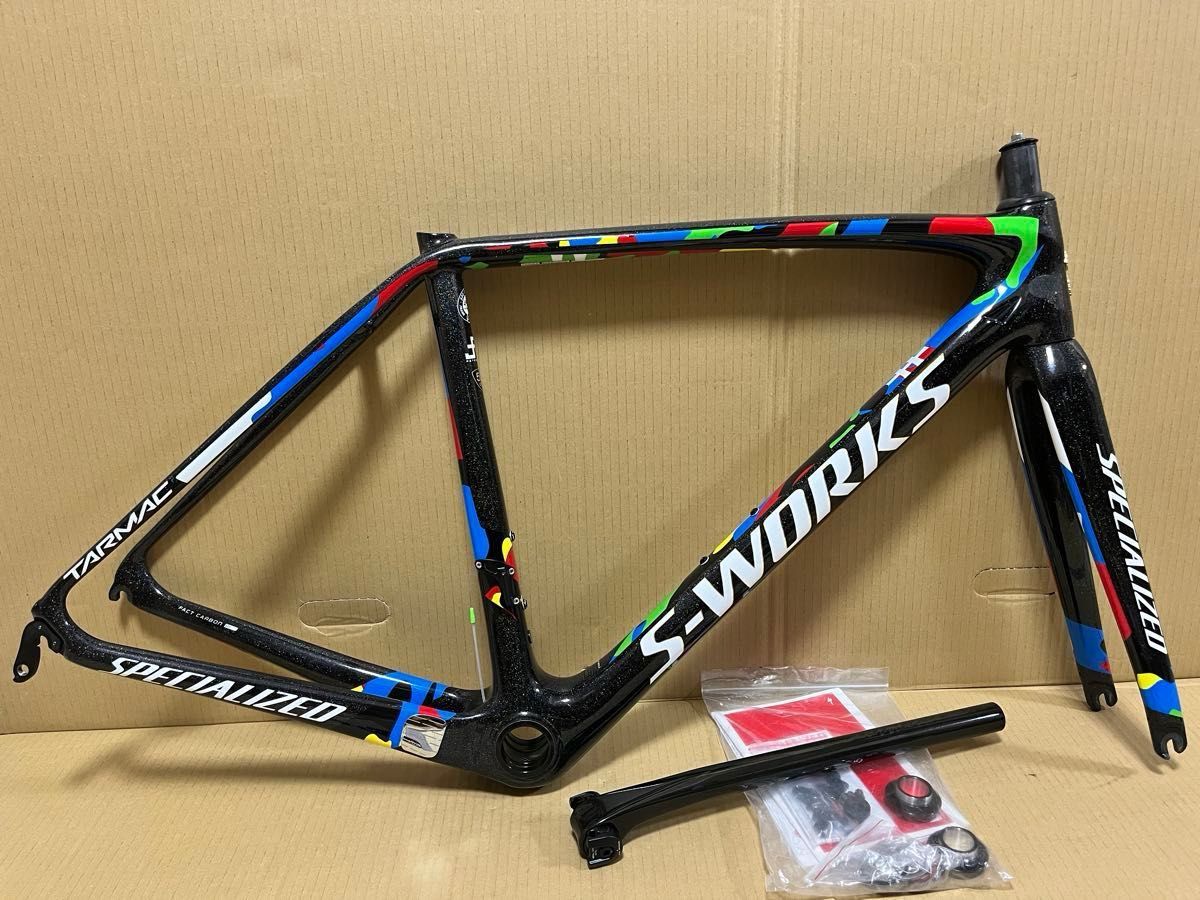 美品】s-works tarmac sl5 sagan フレームセット リムブレーキ