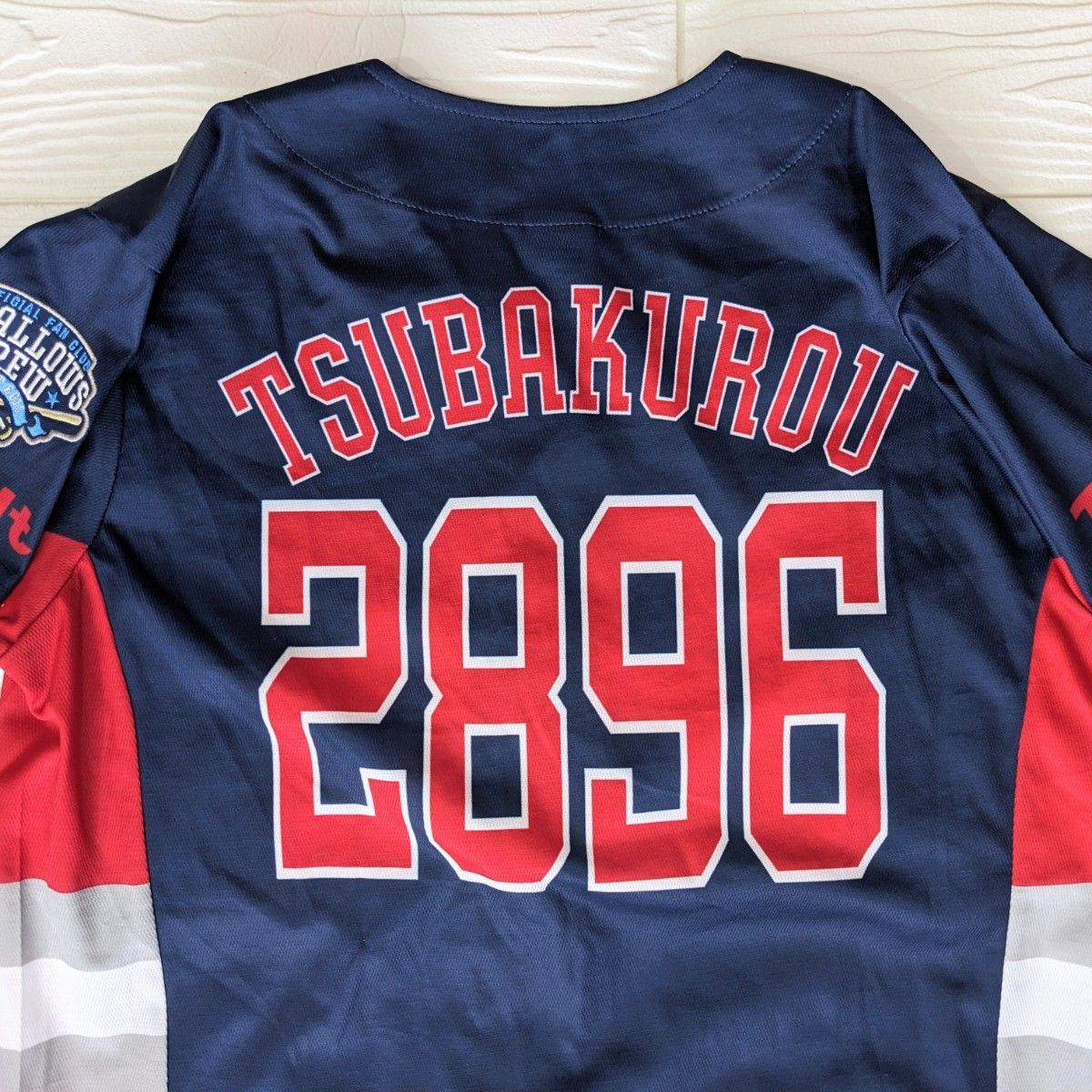 東京ヤクルトスワローズ 2021 CREWユニフォーム つば九郎 背番号2896 S