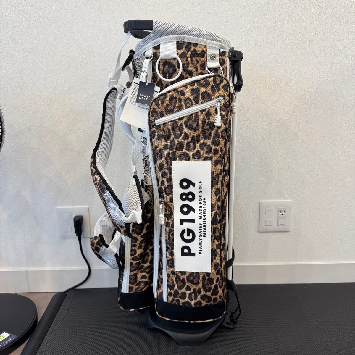 数量限定品】パーリーゲイツ PG1989 レオパード ヒョウ柄×パイソン柄