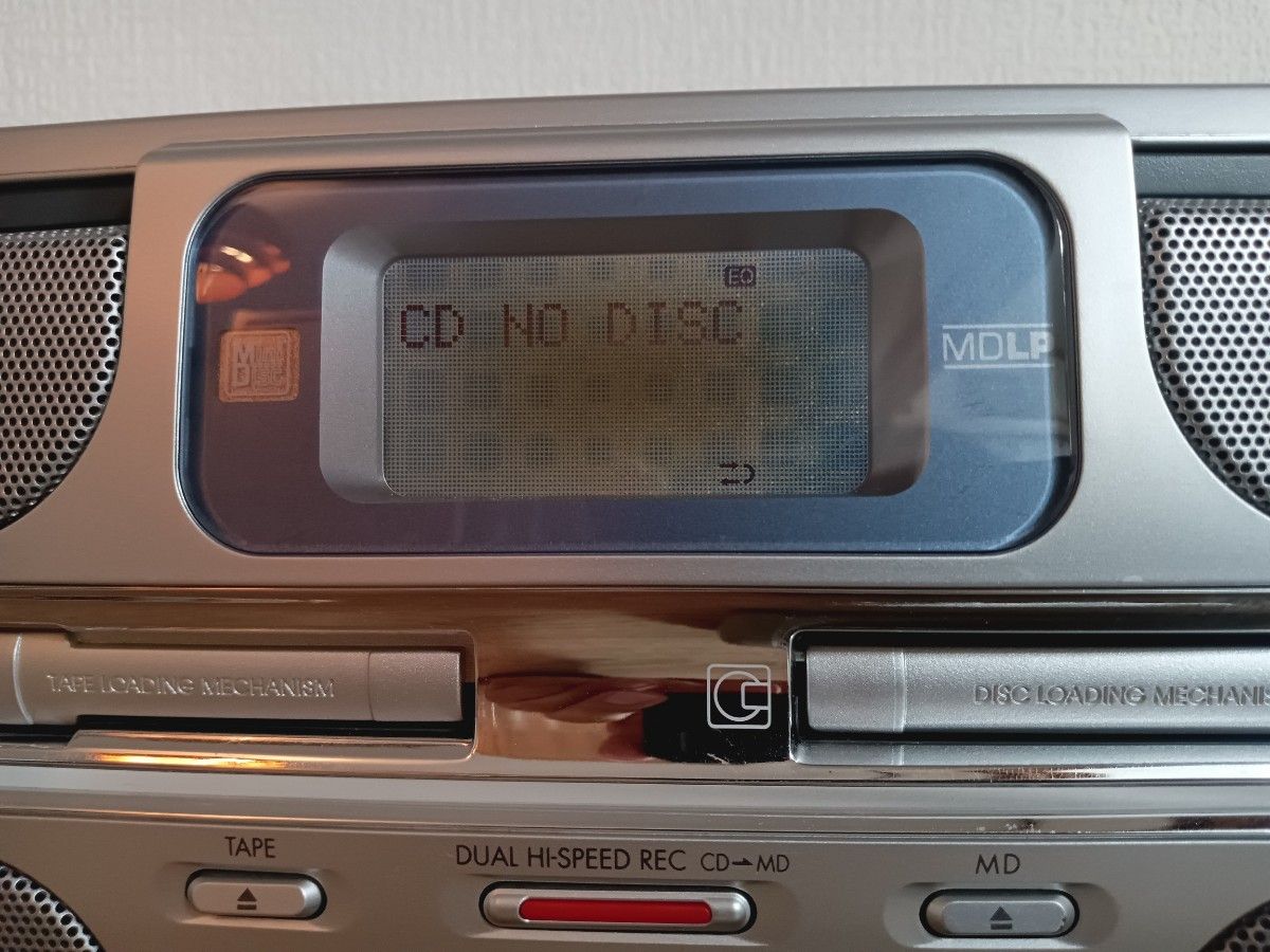 Panasonic パナソニック RX-MDX77 CD MD カセットコンポ 液晶難あり