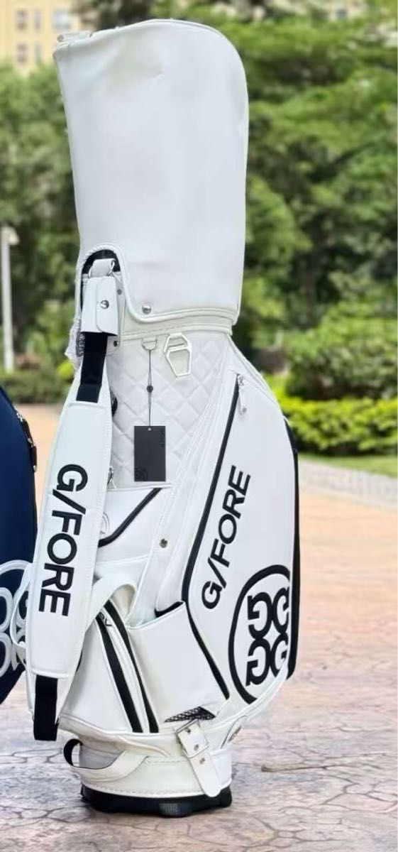 G/FORE ジーフォア ゴルフ キャディバッグ スタンドバッグ ホワイト
