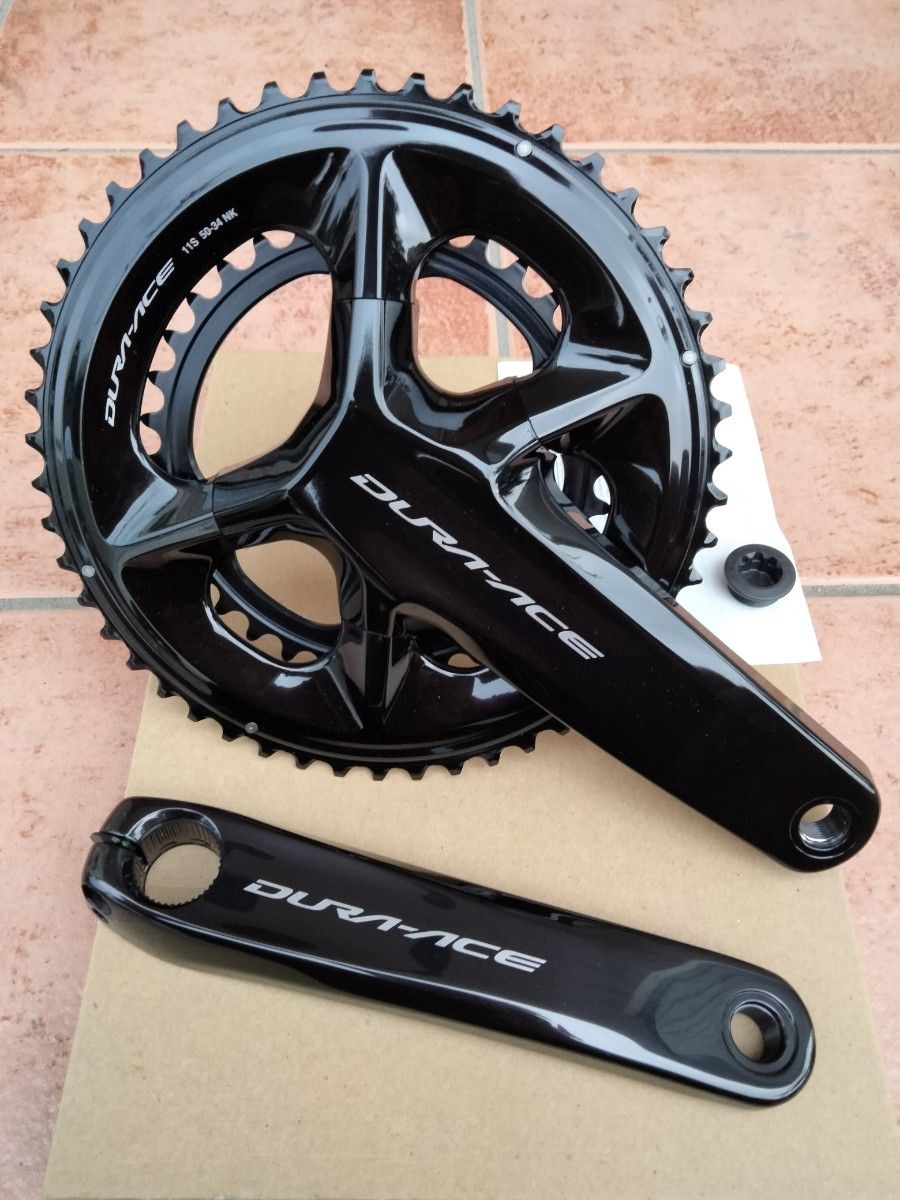 デュラエース 165mm SHIMANO FC-09 クランクセット 新品未使用 50-34T