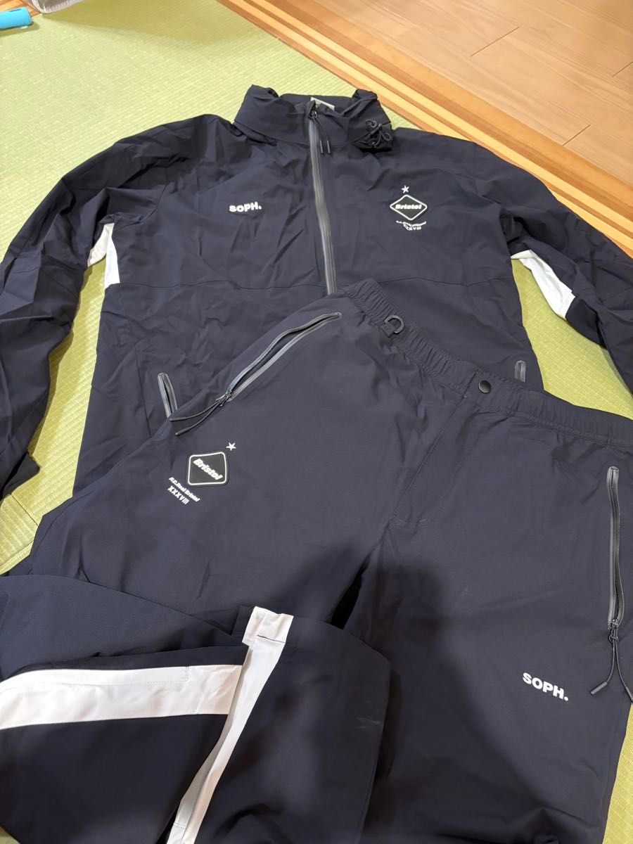 FCRB Bristol ブリストル セットアップ 上下 WARM UP JACKET PANTS 黒