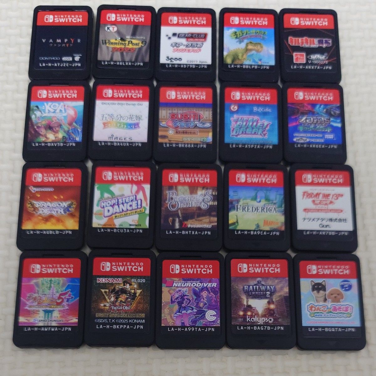 Switch】ニンテンドースイッチソフト 20本まとめ売り｜Yahoo!フリマ