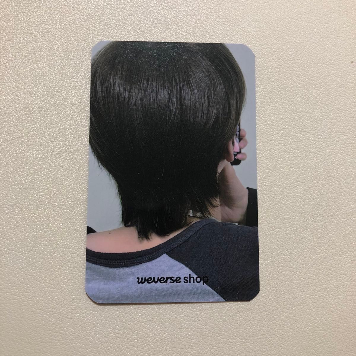 TWS シニュ TRY WITH US Weverse Shop サノク 事前収録 両面 トレカ