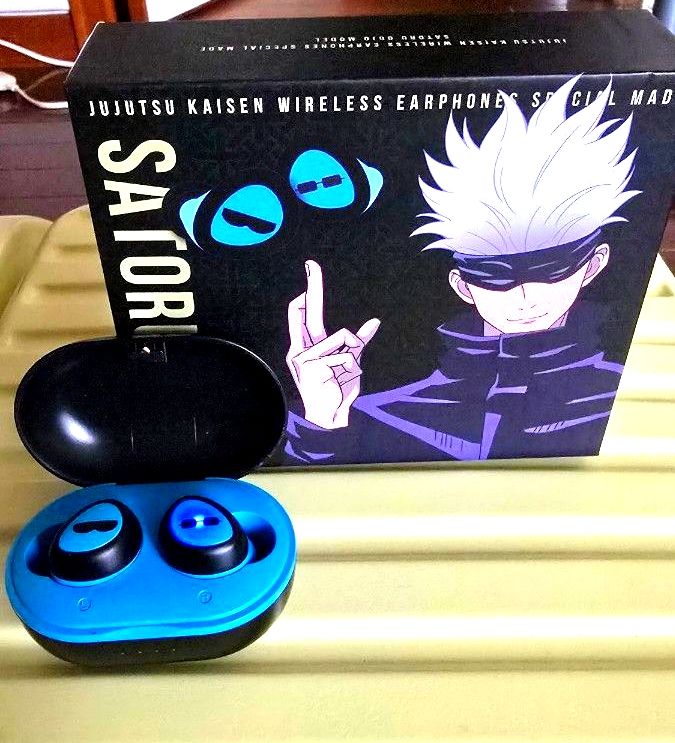 呪術廻戦 五条悟 ワイヤレスイヤホン ブルートゥースイヤホン イケボ