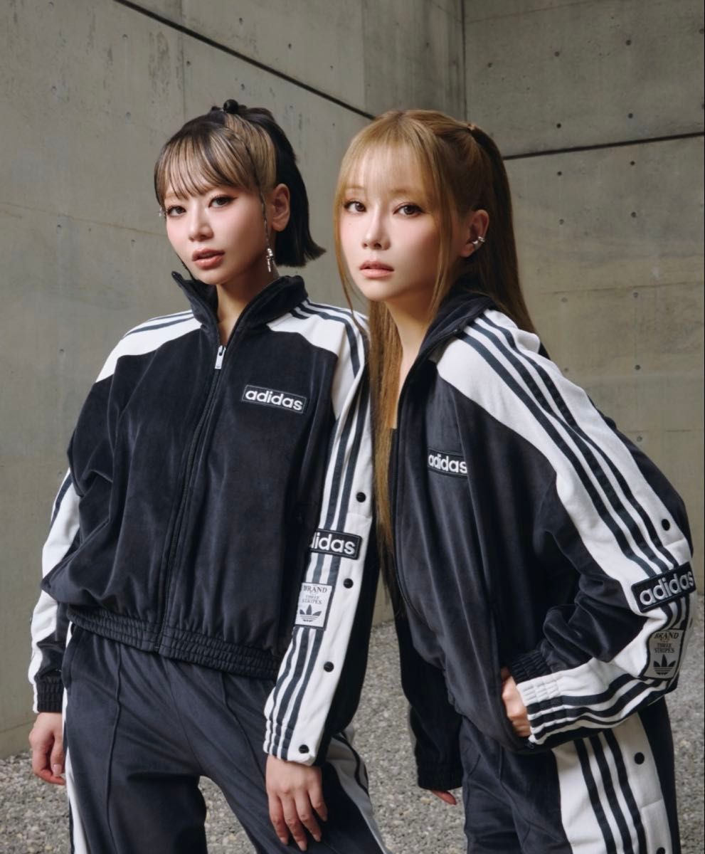 新品XL】アディダス アディブレイクベロア トラックトップ ジャケット