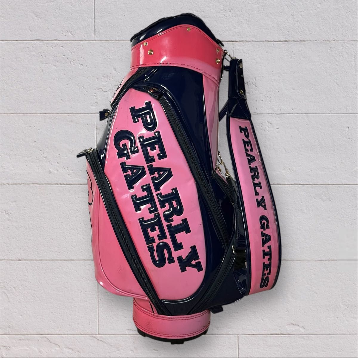 PEARLYGATES パーリーゲイツ レディース キャディバッグ エナメル