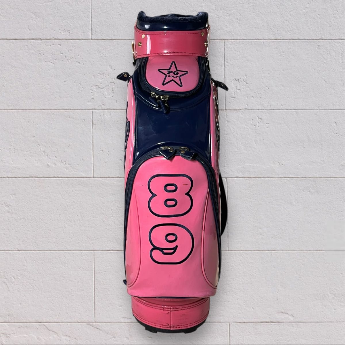 PEARLYGATES パーリーゲイツ レディース キャディバッグ エナメル