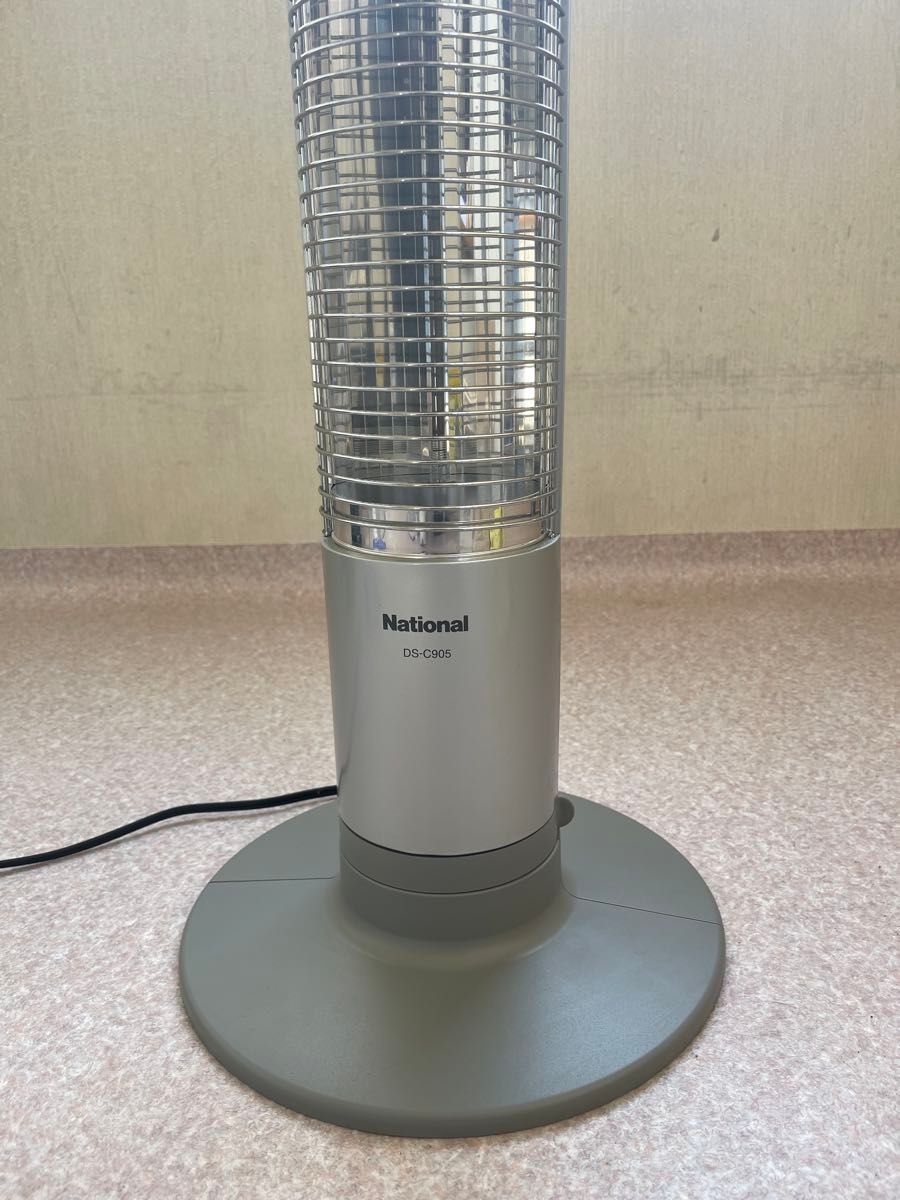 National ナショナル 電気ストーブ DS-27NA スチーム レトロ 珍しい