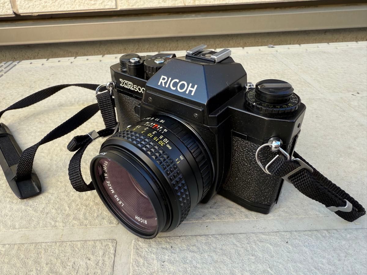 RICOH XR500フィルムカメラ XR RIKENON 50mm F2レンズ セット｜Yahoo