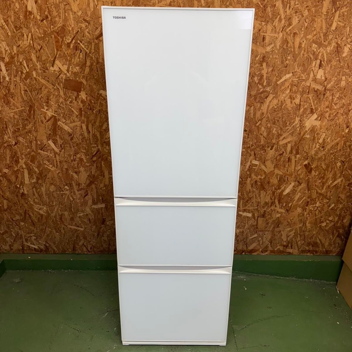 313 送料設置無料 自動製氷機能付き東芝大型冷蔵庫 363L 3ドア 洗濯機