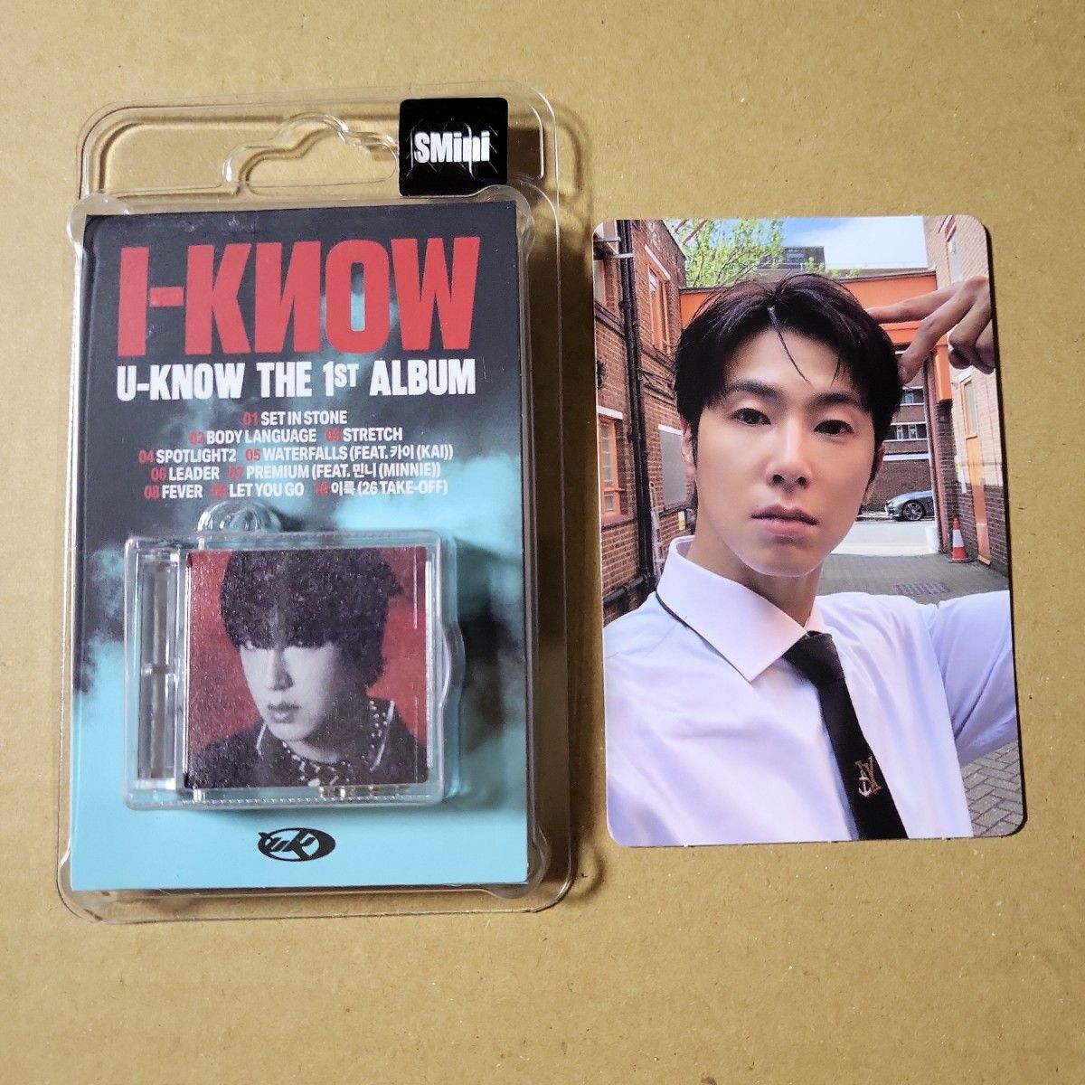 開封済み未使用】東方神起 ユノ ユンホ U-Know 1stフルアルバムI-KNOW