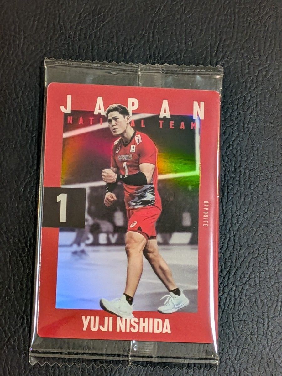 未開封【西田有志選手】サイン入りレア含む 男子バレーボール 日本代表