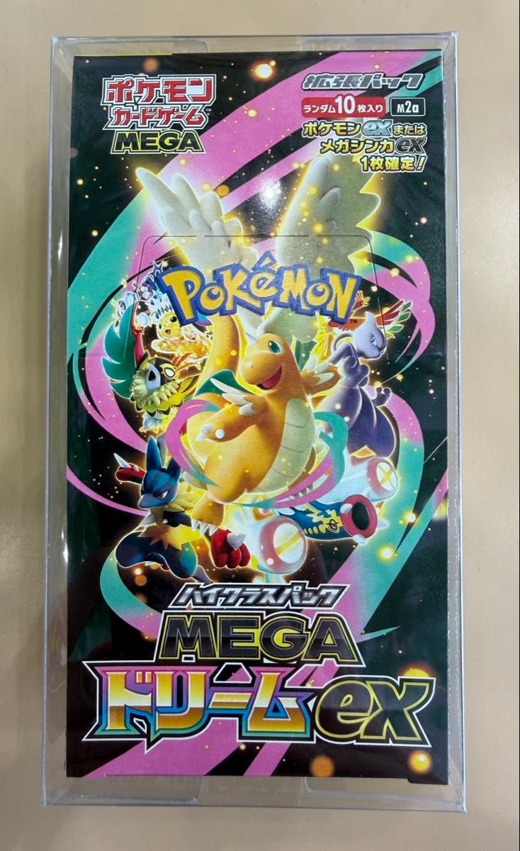 ポケモンカードゲーム MEGA ハイクラスパック ドリームex 1BOX 未開封