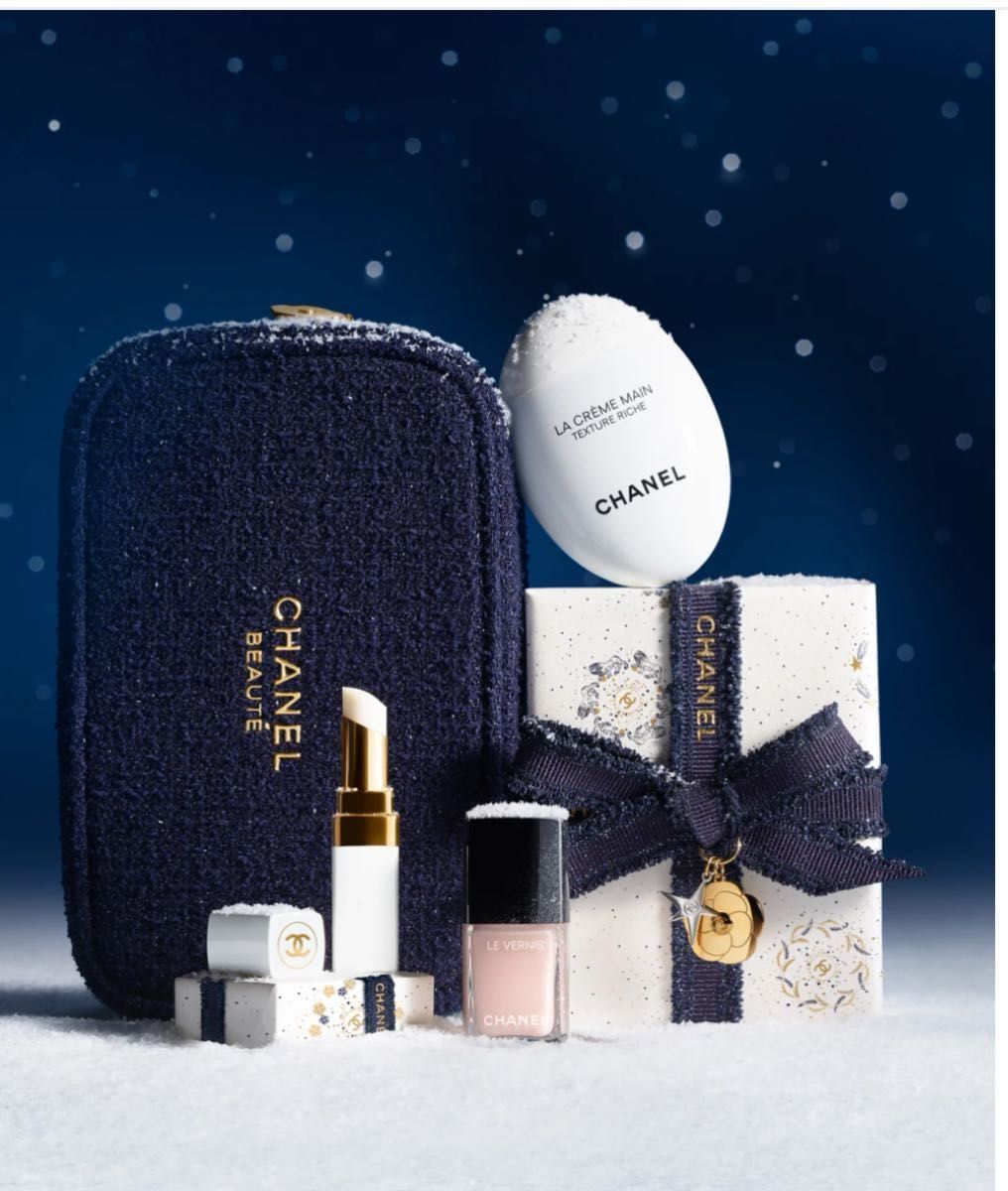 シャネル リップ アンド ネイル ケア セット クリスマスコフレ2025