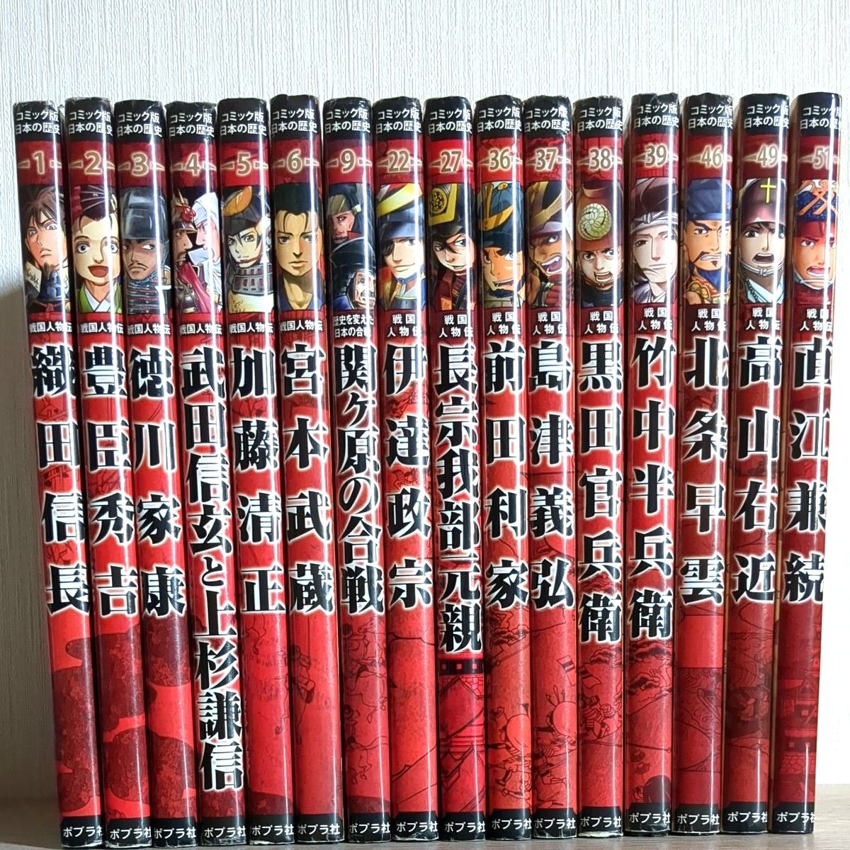 ポプラ社 コミック版 日本の歴史 戦国人物伝｜Yahoo!フリマ（旧PayPay