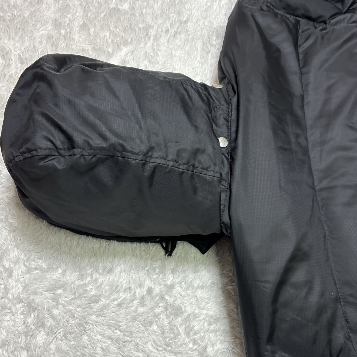 asics アシックス ダウンベンチコート ロングコート ブラック ダウン