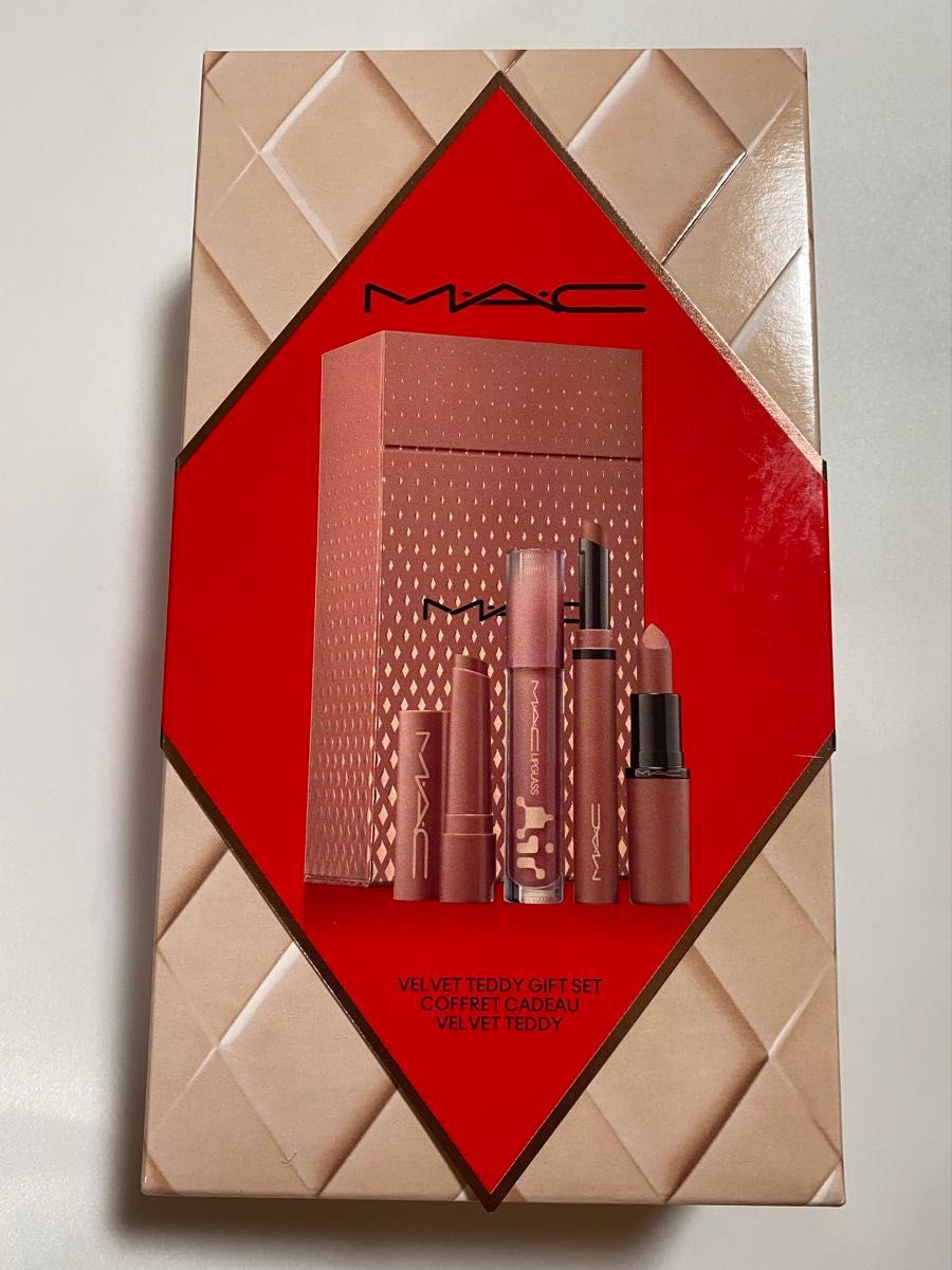 新品 MAC マック トータリー テディ リップ キット 2025年 ホリデー