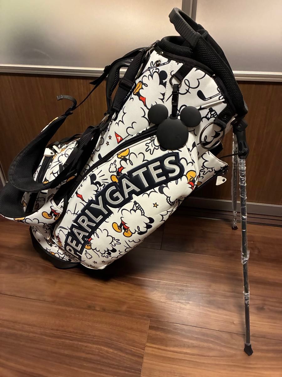 美品】PEARLY GATES ミッキーマウスコラボ キャディバッグ｜Yahoo