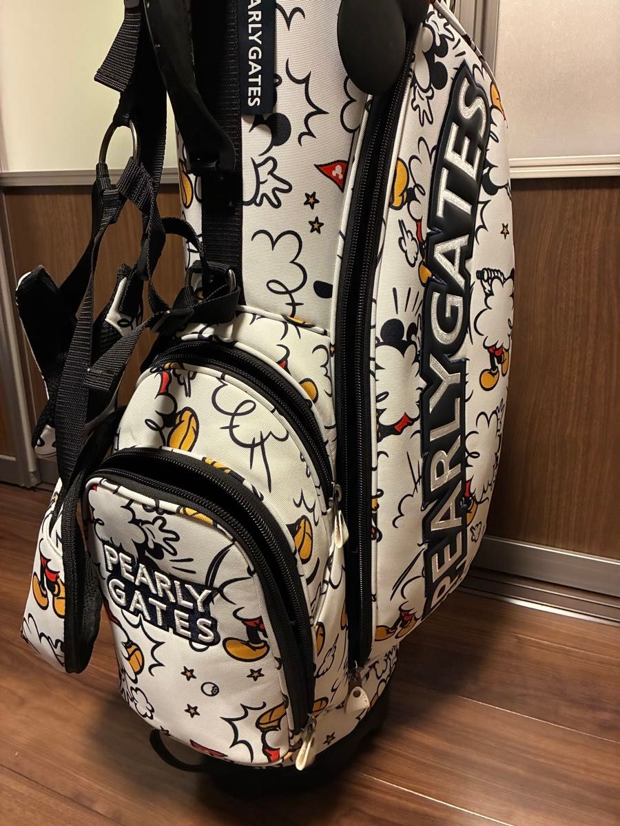 美品】PEARLY GATES ミッキーマウスコラボ キャディバッグ｜Yahoo