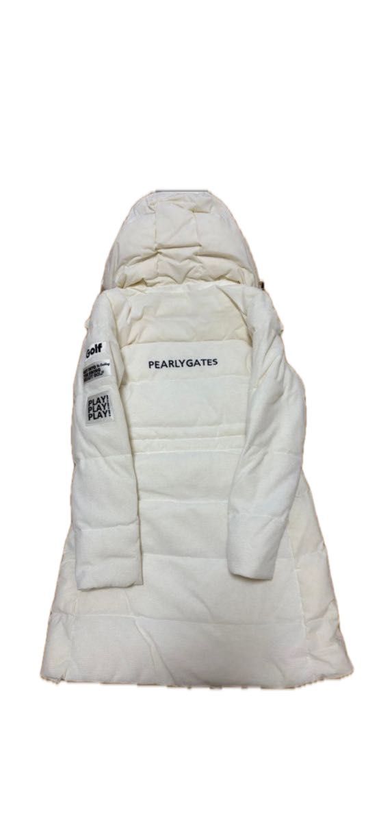 パーリーゲイツ ダウンジャケット ホワイト ゴルフウェア レディース