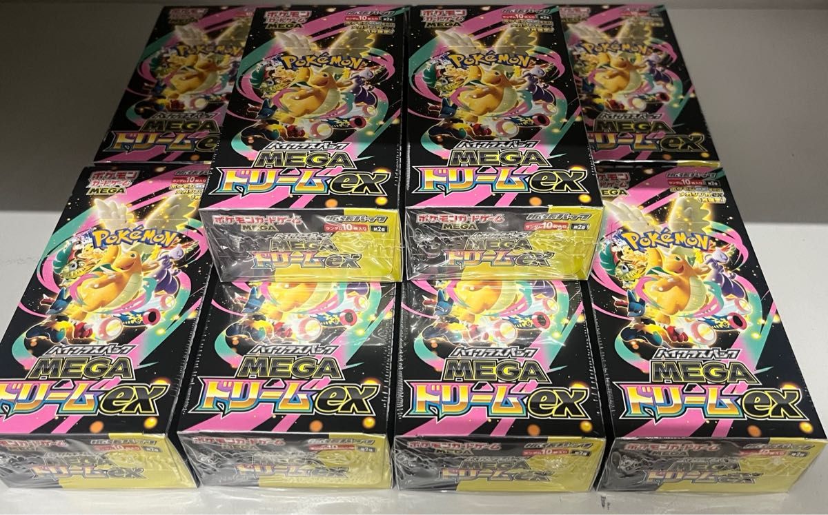 ポケモンカードゲーム MEGAドリームEX 10パック入り シュリン