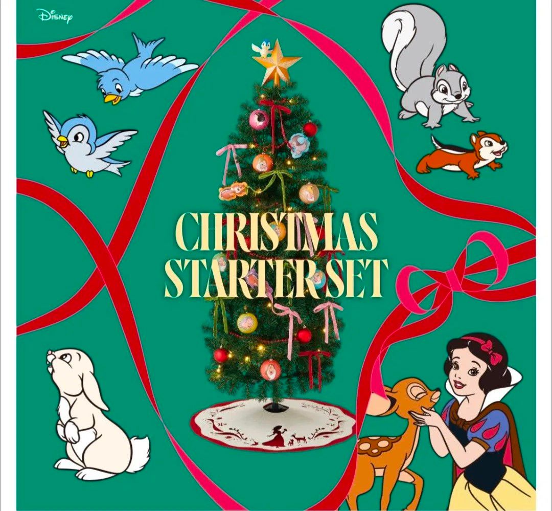 Francfrancディズニー白雪姫クリスマスツリースターターセット150cm