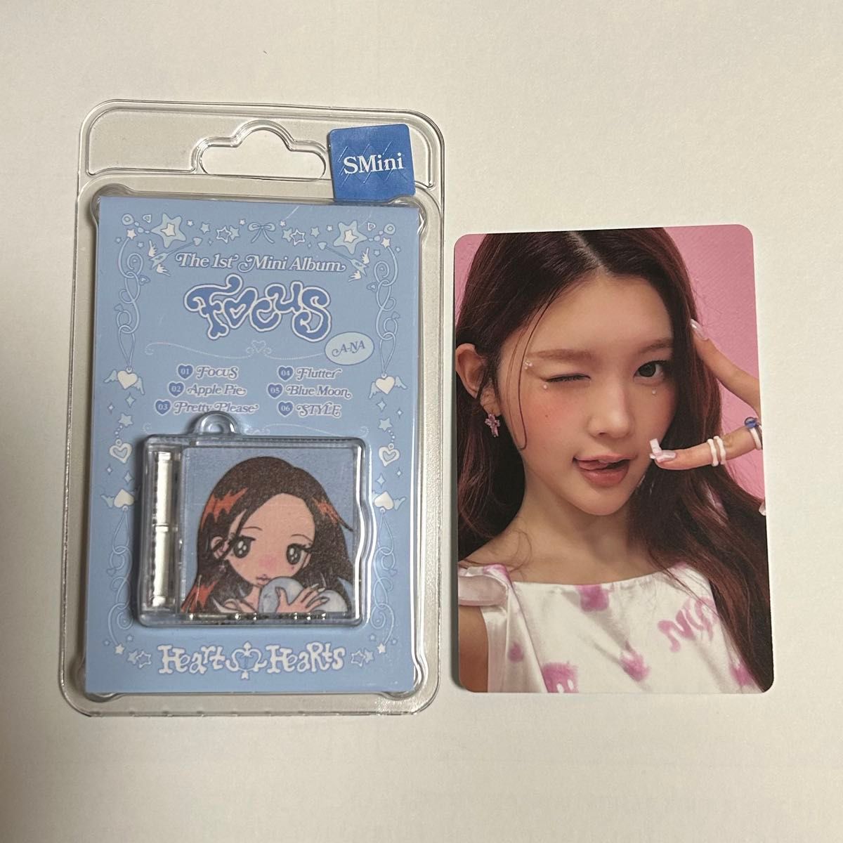 Hearts2Hearts FOCUS アルバム SMini 本体+トレカ エイナ｜Yahoo