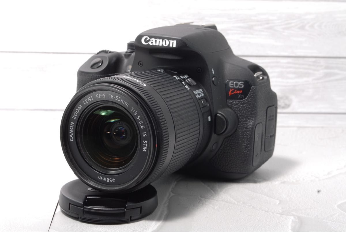 Canon EOS Kiss X7i デジタル一眼レフカメラ スマホ転送 レンズキット