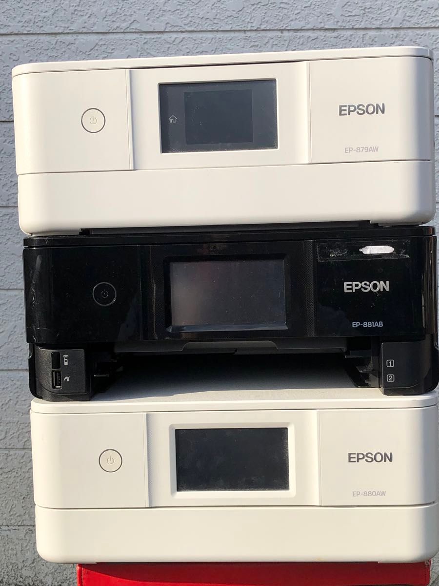 ジャンク エプソン 3台 EP-881AB EP-880AW EP-879AW EPSON EP