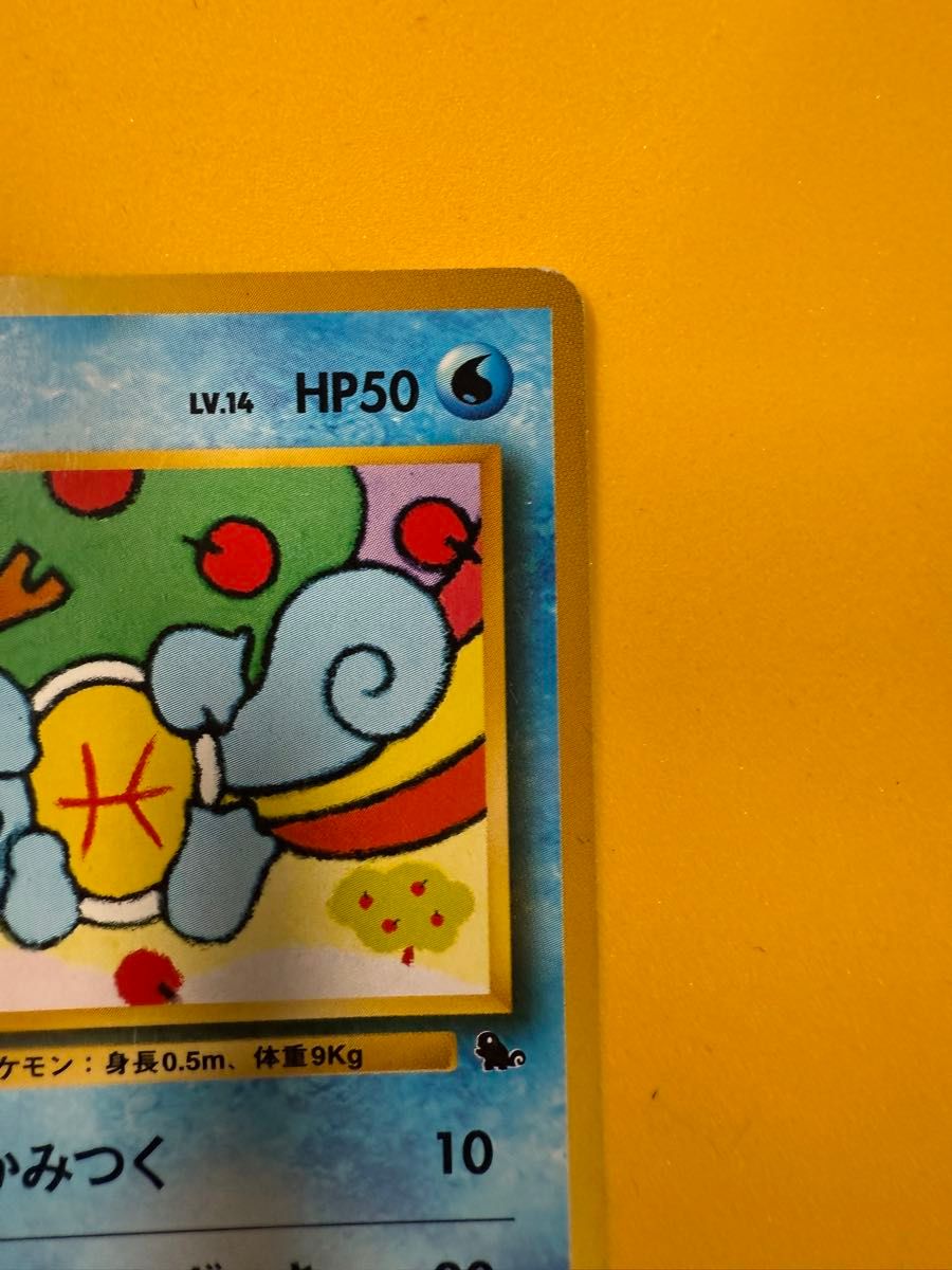 ゼニガメ イントロパック 旧裏 カメックスデッキ 水エネルギー 3枚