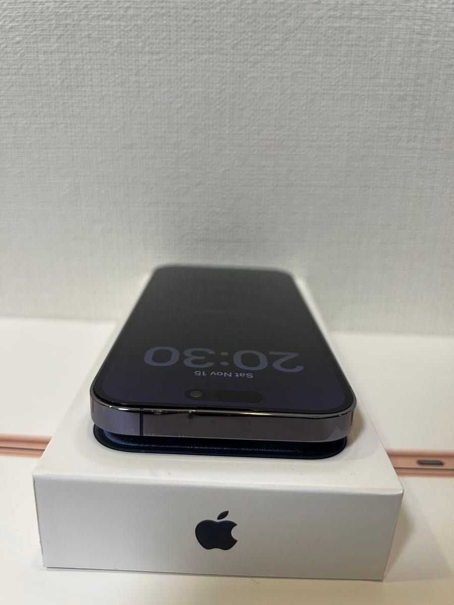 iPhone 14 Pro 256GB ディープパープル 純正バッテリー100%｜Yahoo
