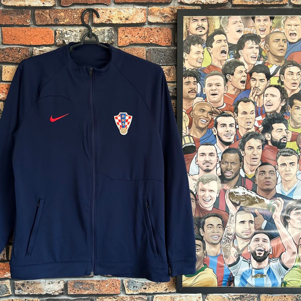 クロアチア代表 ウォームアップ ジャージ ユニフォーム NIKE