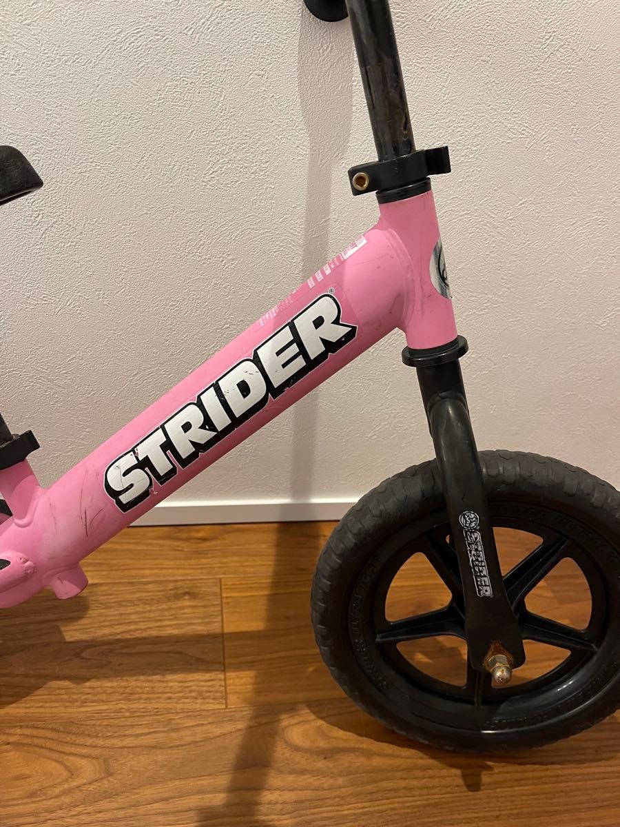 別サドル付き 美品 ストライダー スポーツ 12インチ ピンク STRIDER