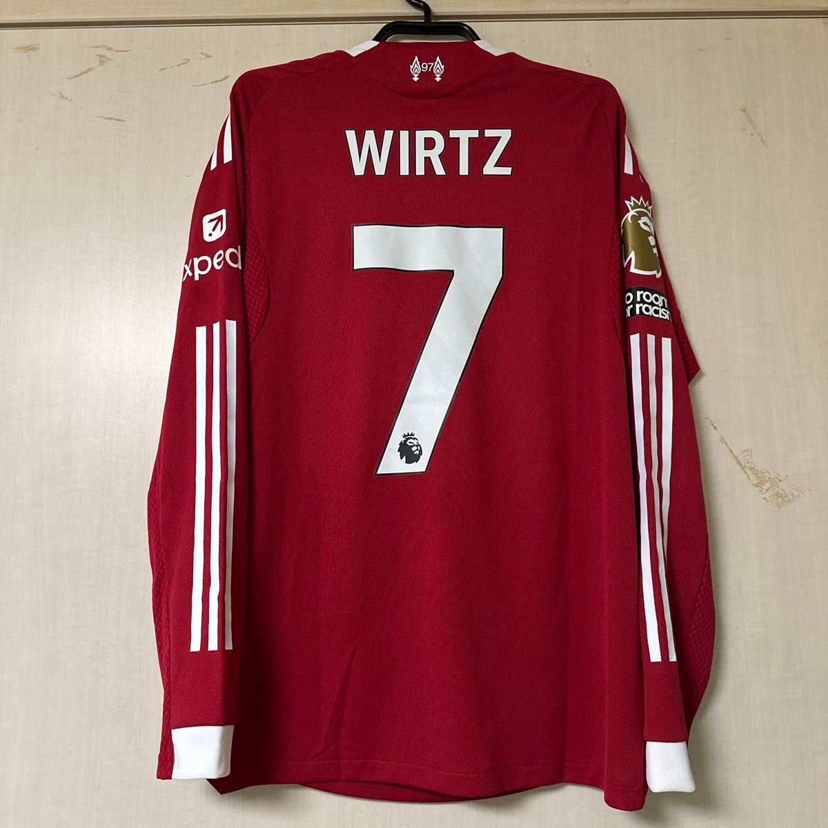 正規品】リヴァプール ヴィルツ 長袖 ユニフォーム オーセンティック