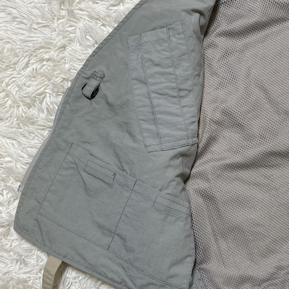 917】Fairly Good Fisher フィッシングベスト ベージュ アウトドア