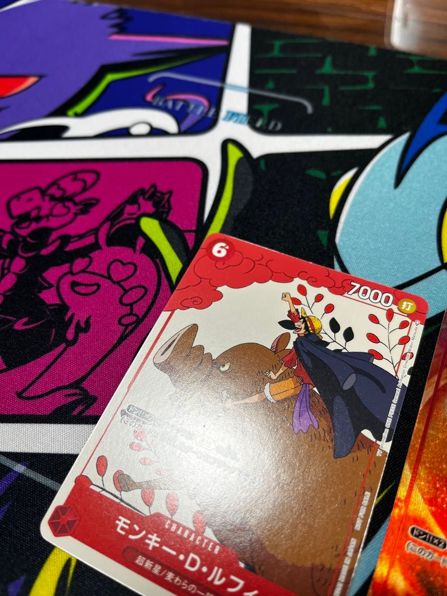 モンキー・D・ルフィ P-001 マッチングバトル プロモ カイドウに挑め