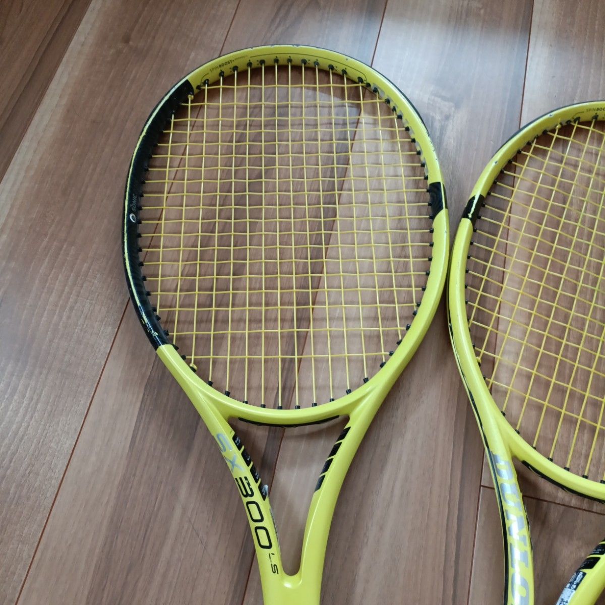 ダンロップ SX300LS テニスラケット イエロー 2本セット｜Yahoo!フリマ