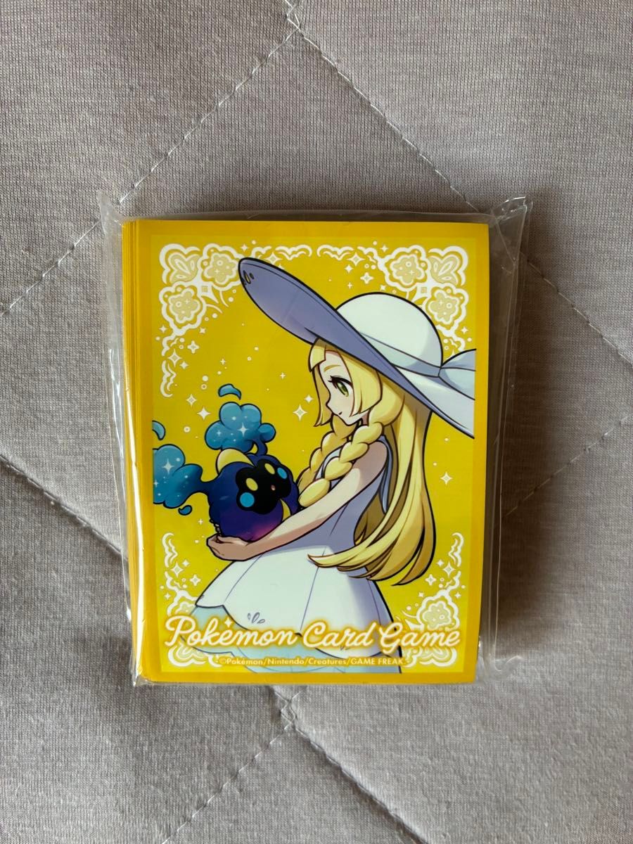 ポケカ デッキシールド リーリエ スリーブ ポケモンカード コスモッグ