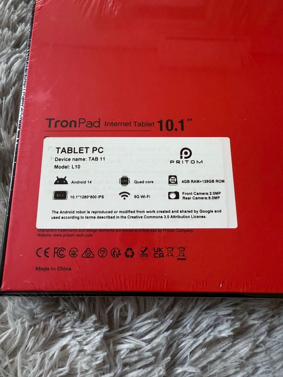 10インチのインターネットタブレット PRITOM TronPad｜Yahoo!フリマ