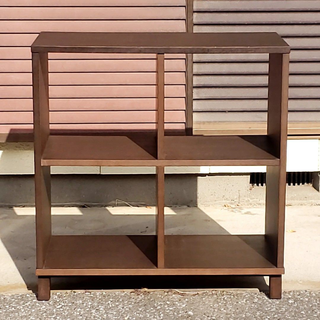 廃盤】無印良品 脚付き オープンシェルフ 2×2｜Yahoo!フリマ（旧PayPay