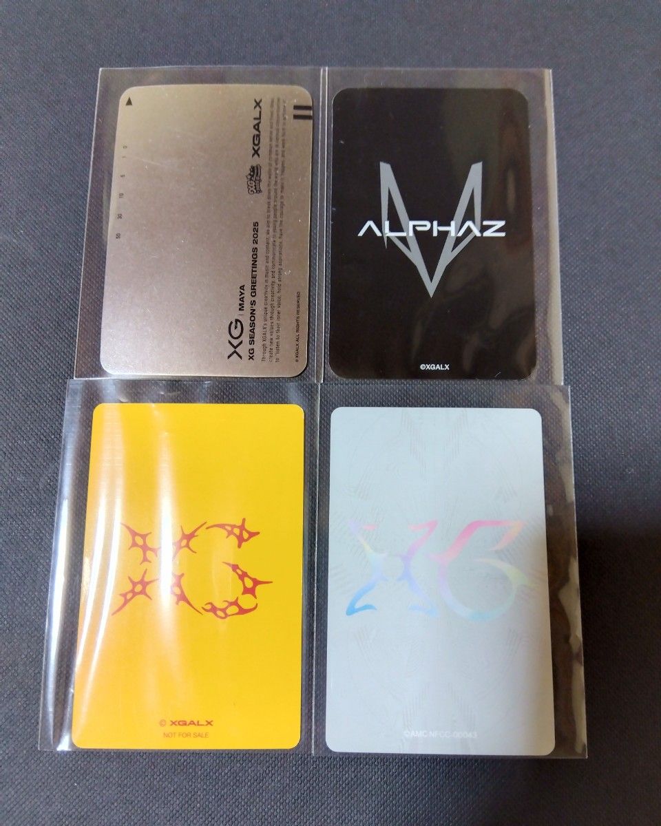 XG】マヤ トレカ 4枚セット① MAYA カード【グッズ】｜Yahoo!フリマ