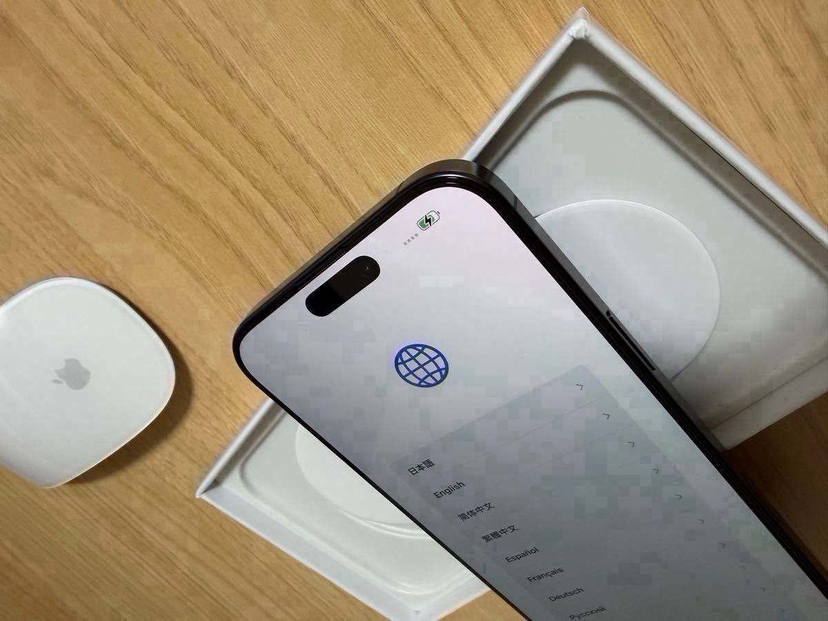 極美品の iPhone 16 Pro Max 充電回数わずか16回 バッテリー寿命100